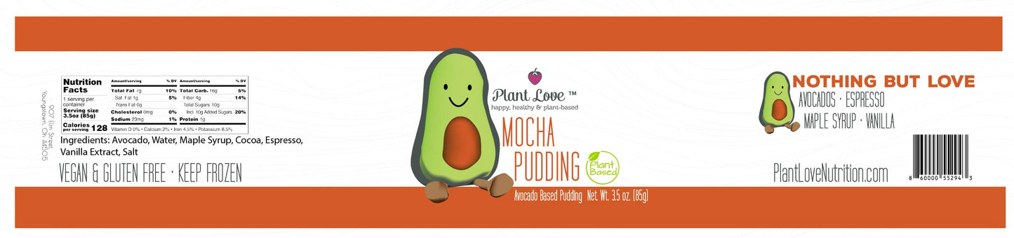 Mocha Plant-Based Pudding