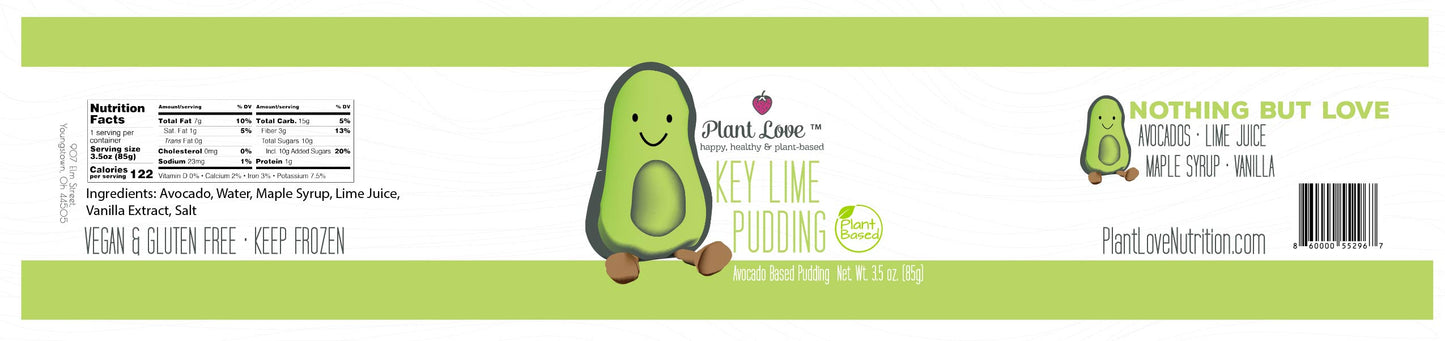 Key Lime Plant-Based Pudding